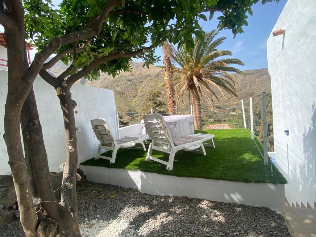 Villa La Rama Del Drago, Agaete San Pedro  Eksteriør bilde
